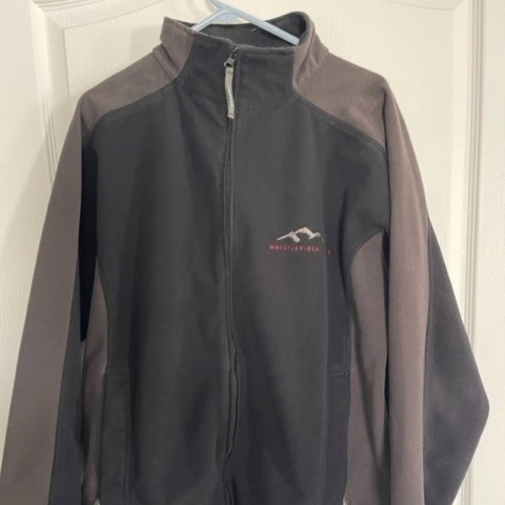 Green/Black Fleece Jacket